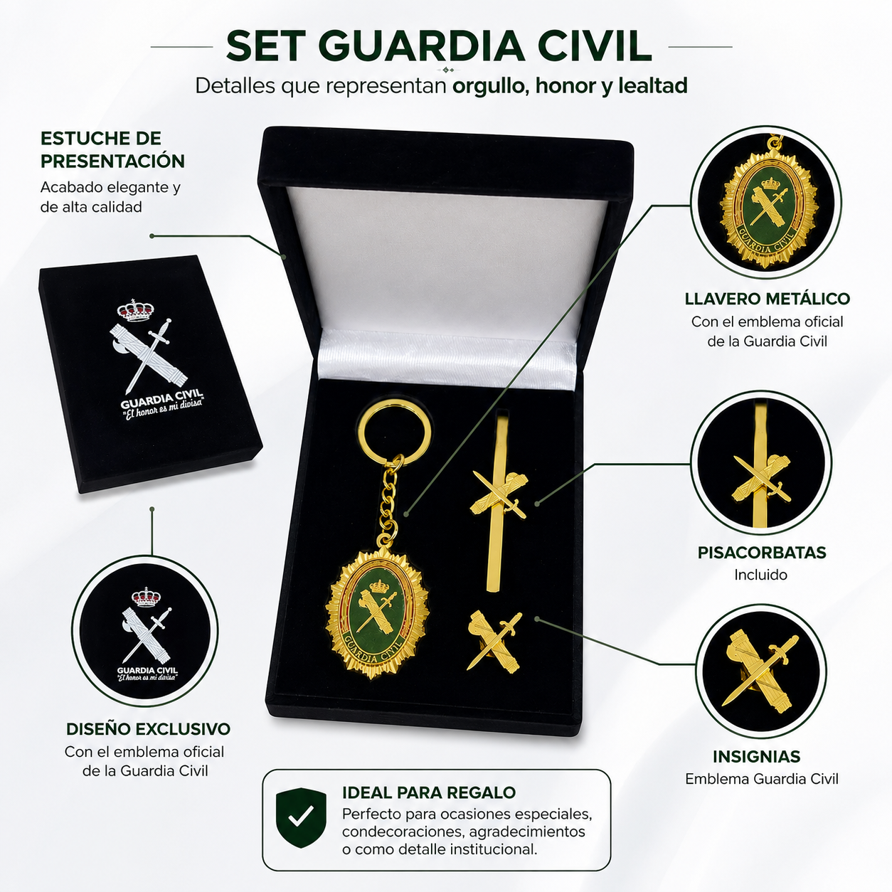 Estuche Detalle Guardia Civil