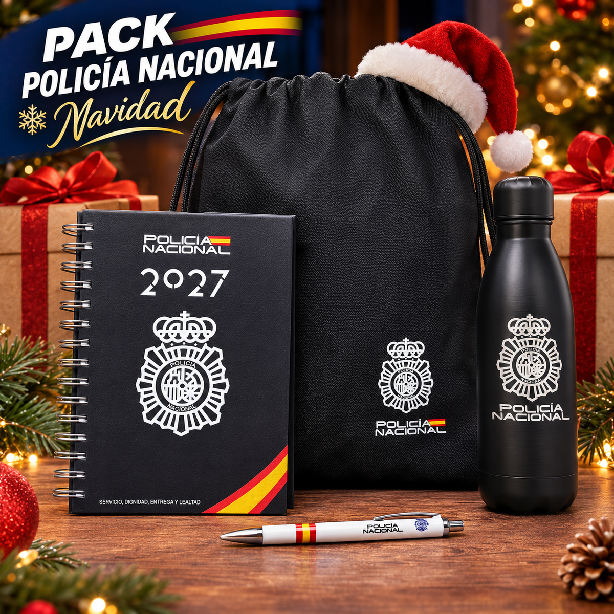 Pack Navidad Policia Nacional