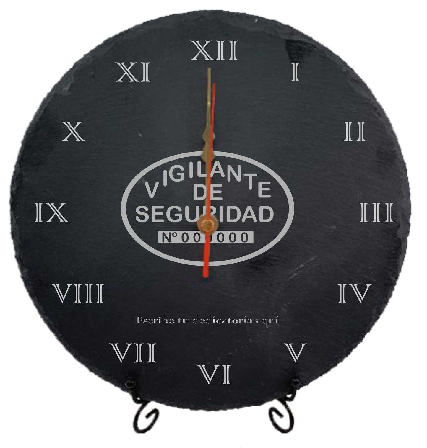 Relojes de pizarra personalizados