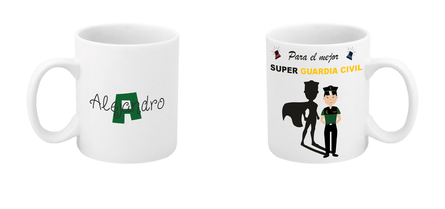 Tazas Cerámica Guardia Civil
