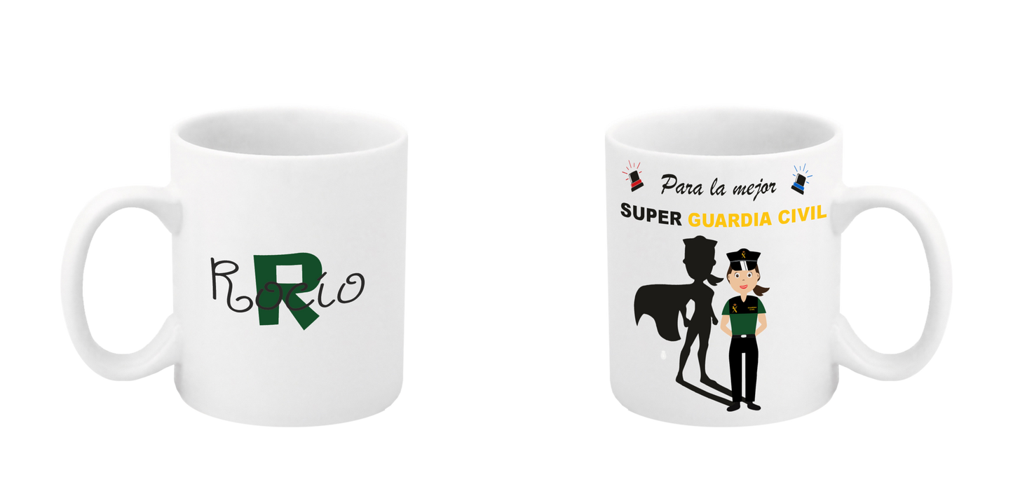 Tazas Cerámica Guardia Civil