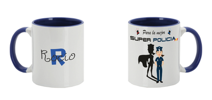 Tazas Cerámica Policía Nacional