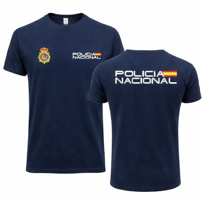 Camiseta Policía Nacional Algodón