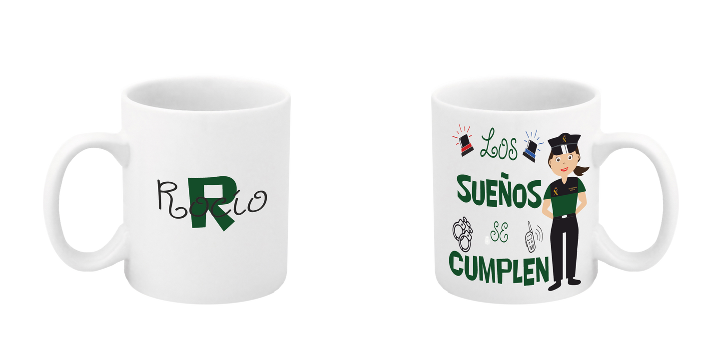 Tazas Cerámica Guardia Civil