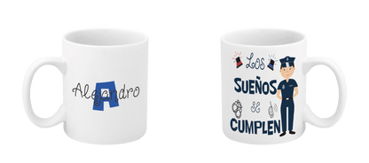 Tazas Cerámica Policía Nacional