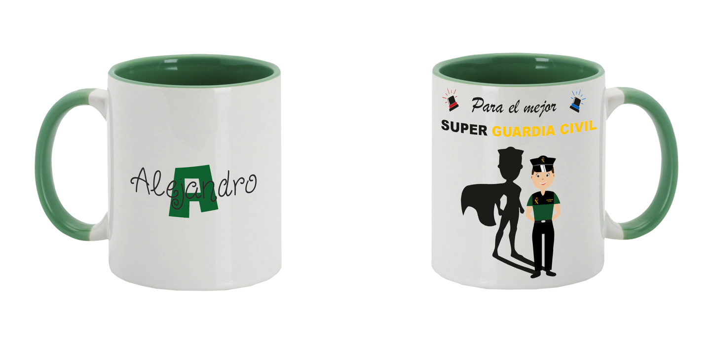 Tazas Cerámica Guardia Civil