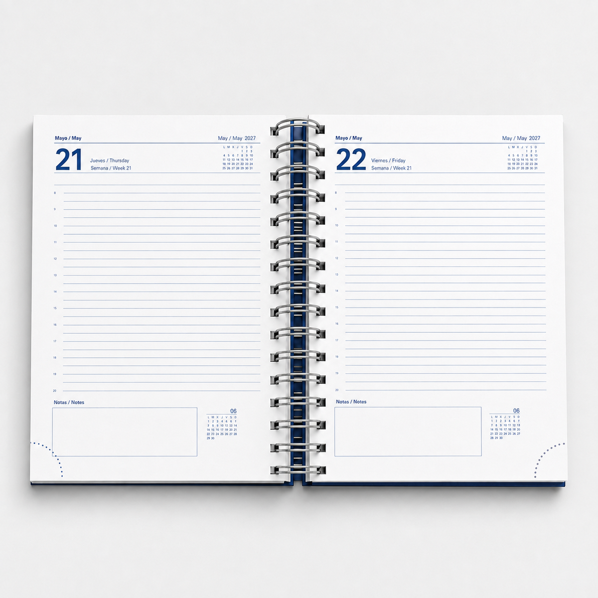Agendas 2027 Personalizables