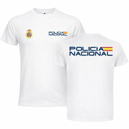 Camiseta Policía Nacional Algodón