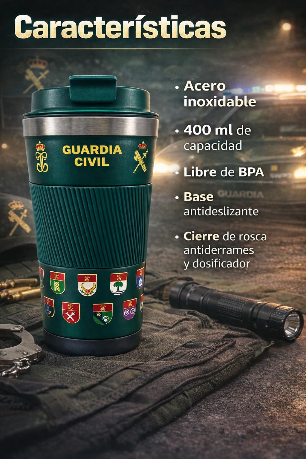 Vaso Térmico Guardia Civil