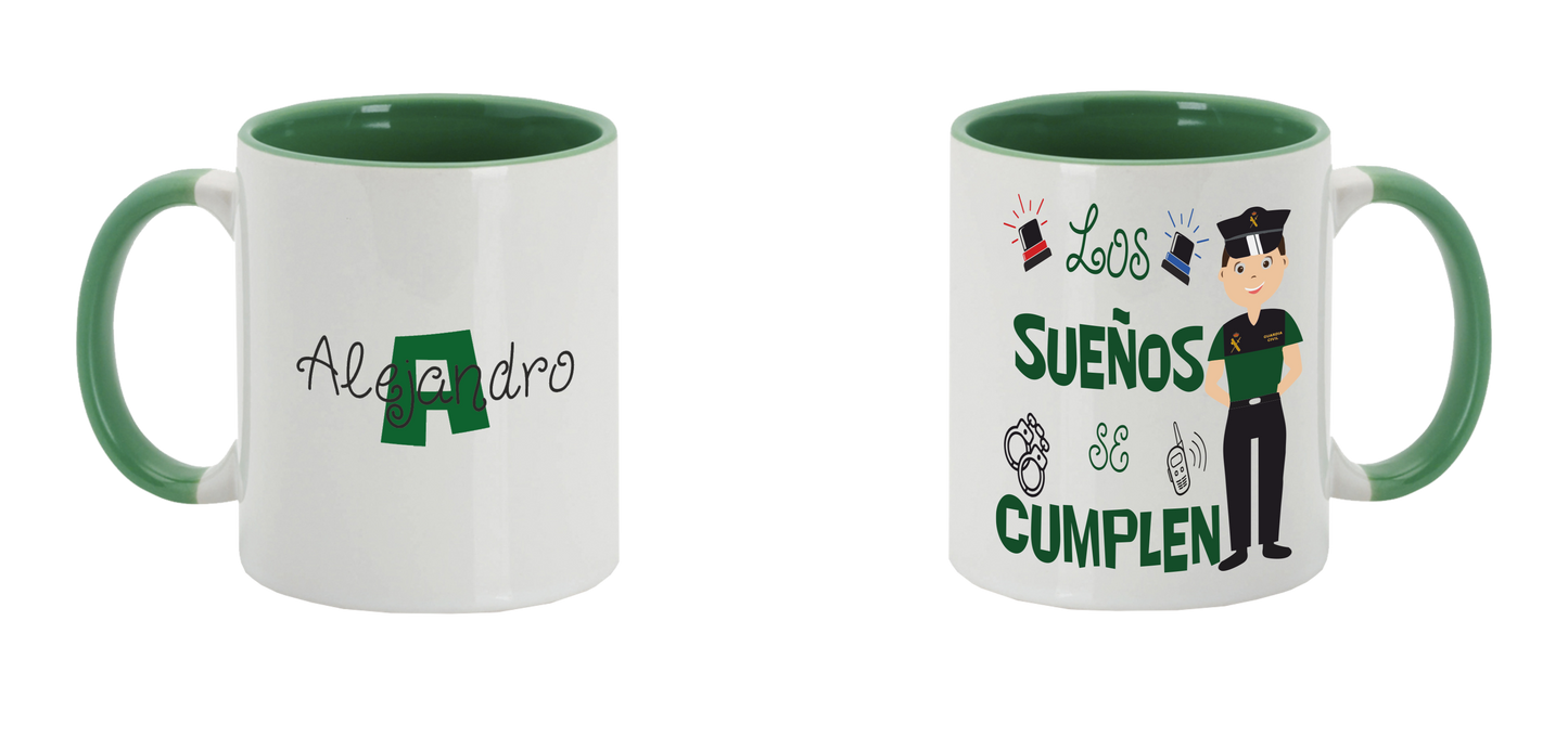 Tazas Cerámica Guardia Civil