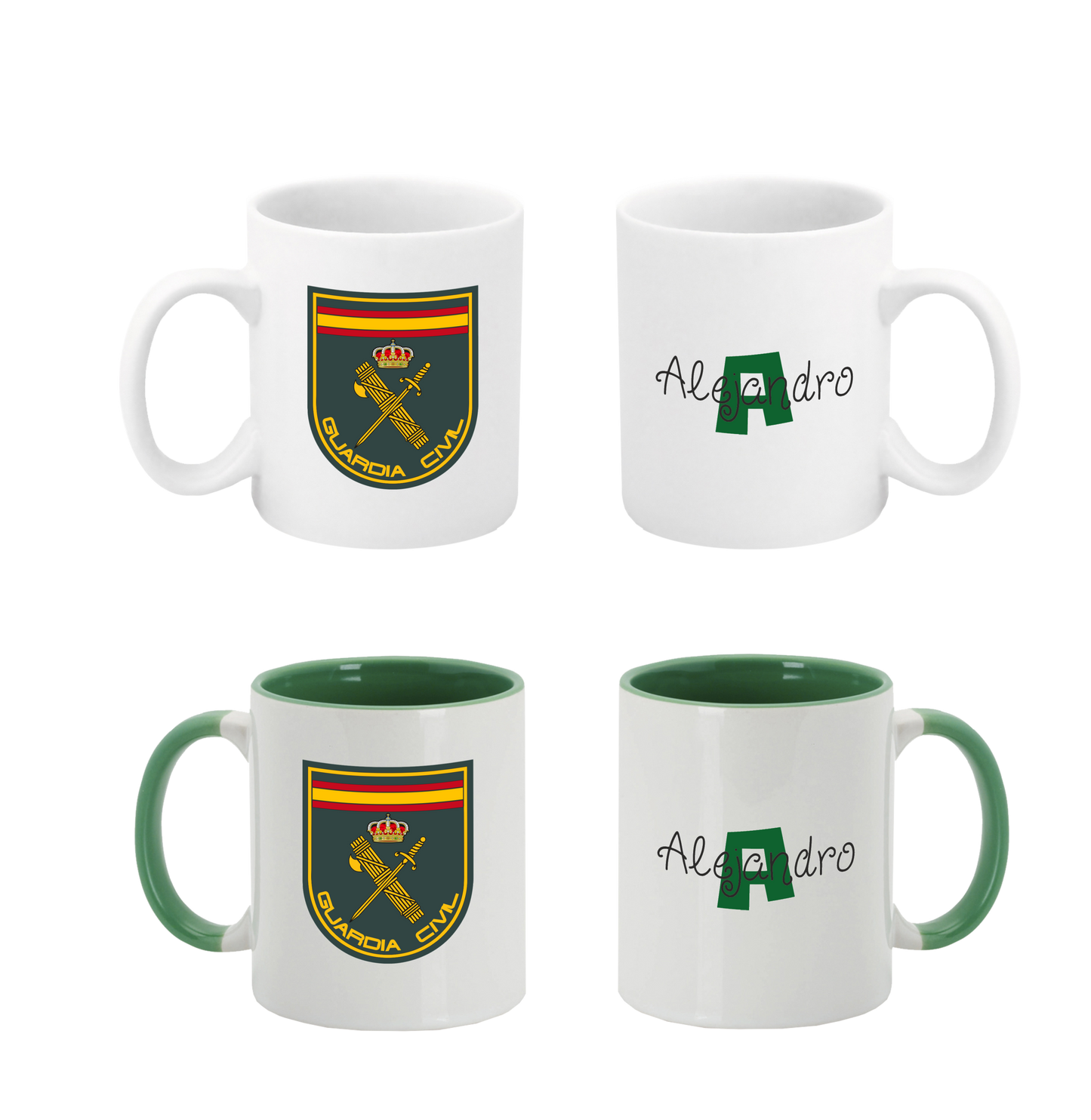 Tazas Cerámica Guardia Civil