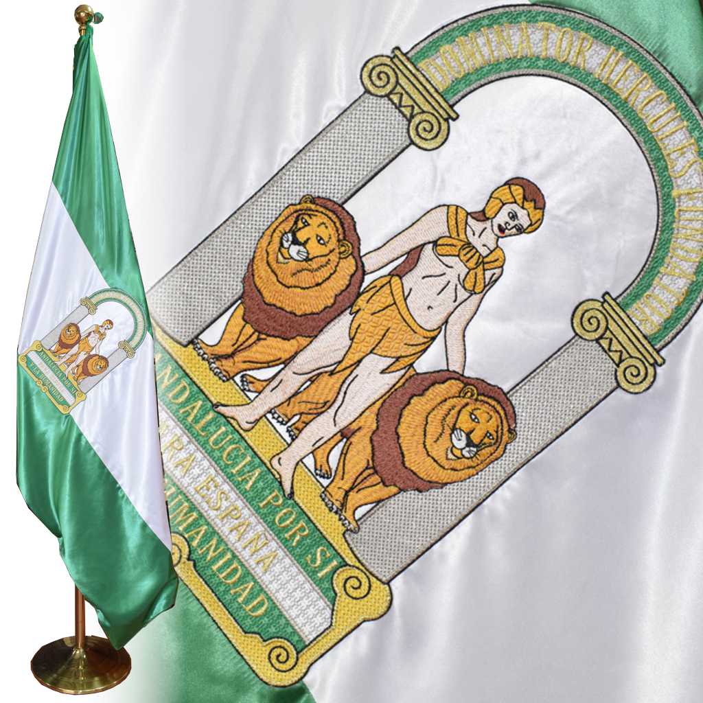 Banderas Artesanales Bordadas