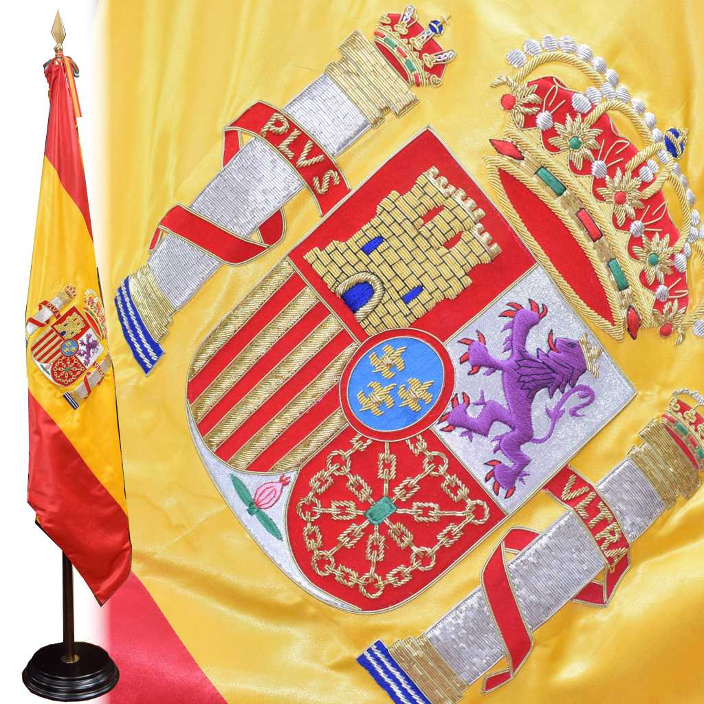 Banderas Artesanales Bordadas