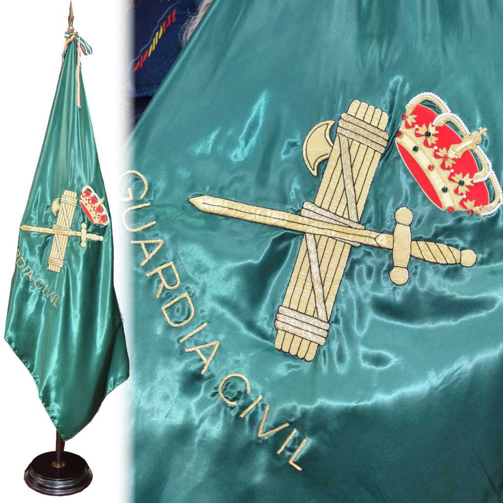 Banderas Artesanales Bordadas