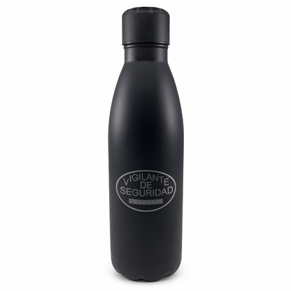 Botella Vigilante de Seguridad, Acero Inox.