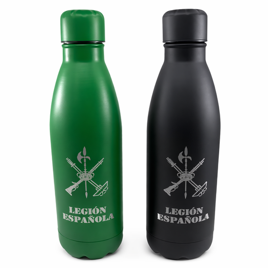 Botella Legión Española, Acero Inox.