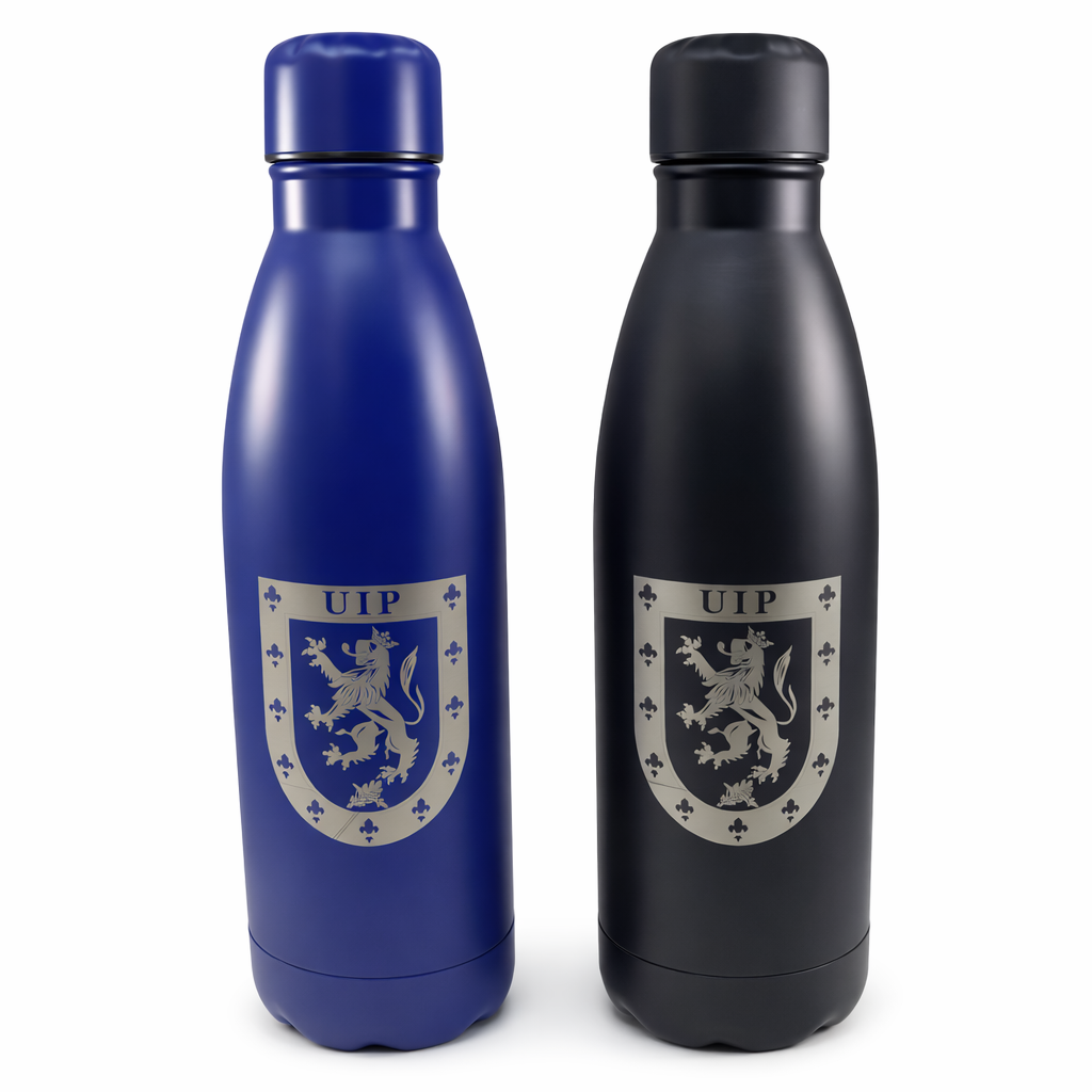 Botella UIP, Acero Inox.