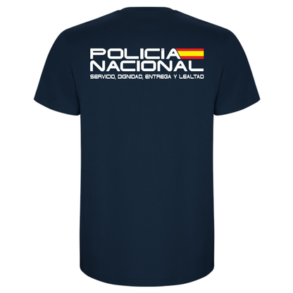 Camiseta Policía Nacional Algodón