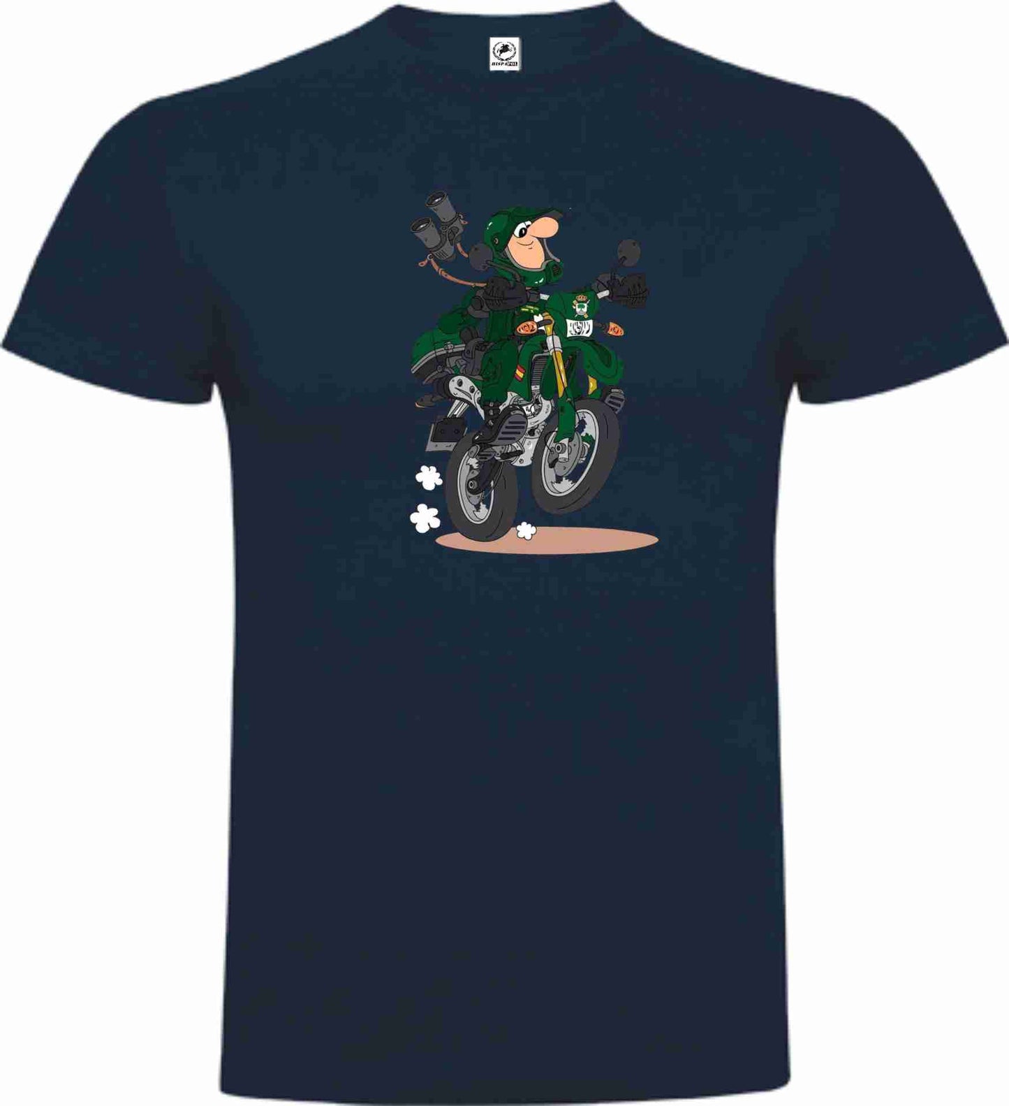 Camiseta Guardia Civil Algodón Caricatura