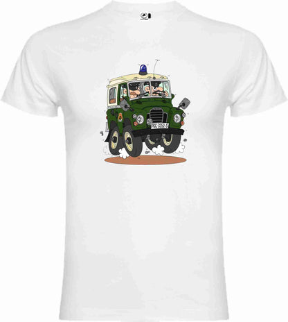 Camiseta Guardia Civil Algodón Caricatura