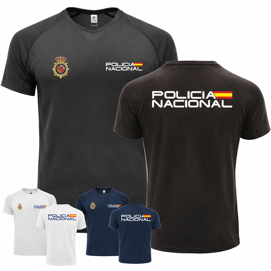 Camiseta Policía Nacional Técnica