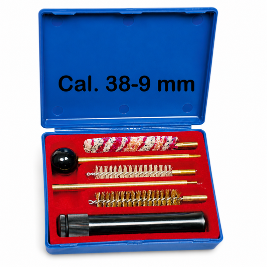 Estuche Limpieza Calibre 38 - 9mm