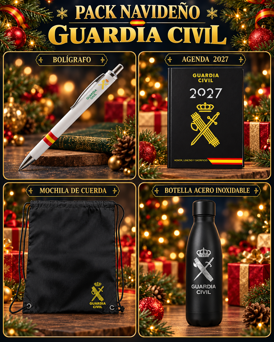 Pack Navidad Guardia Civil