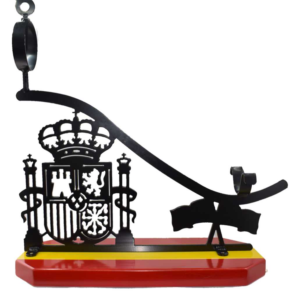 Jamonero de forja