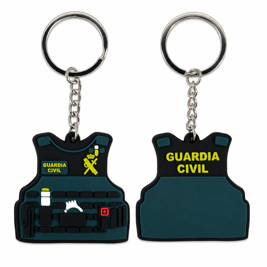Llavero Chaleco Táctico Guardia Civil