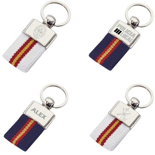 Llaveros Bandera España Personalizado