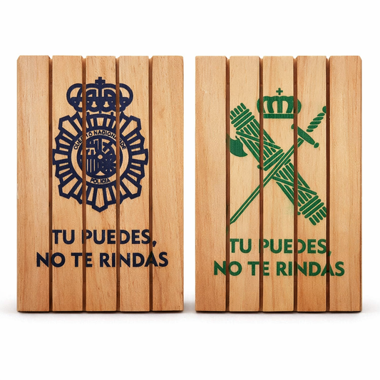 Adorno Palet Guardia Civil y Policía Nacional
