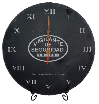 Relojes de pizarra personalizados