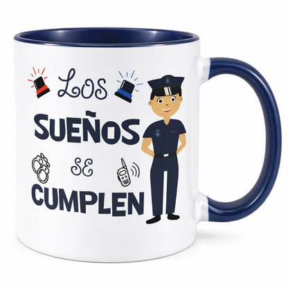 Tazas Cerámica Policía Nacional