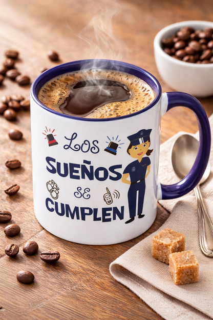 Tazas Cerámica Policía Nacional