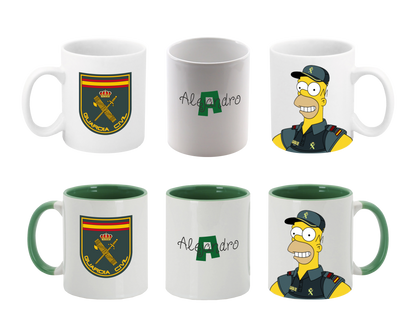 Tazas Cerámica Guardia Civil