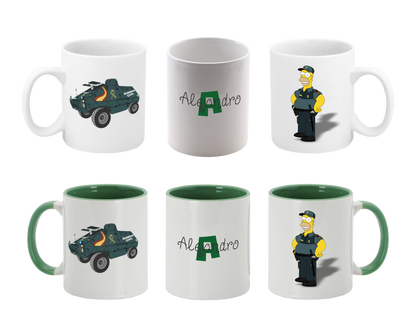 Tazas Cerámica Guardia Civil