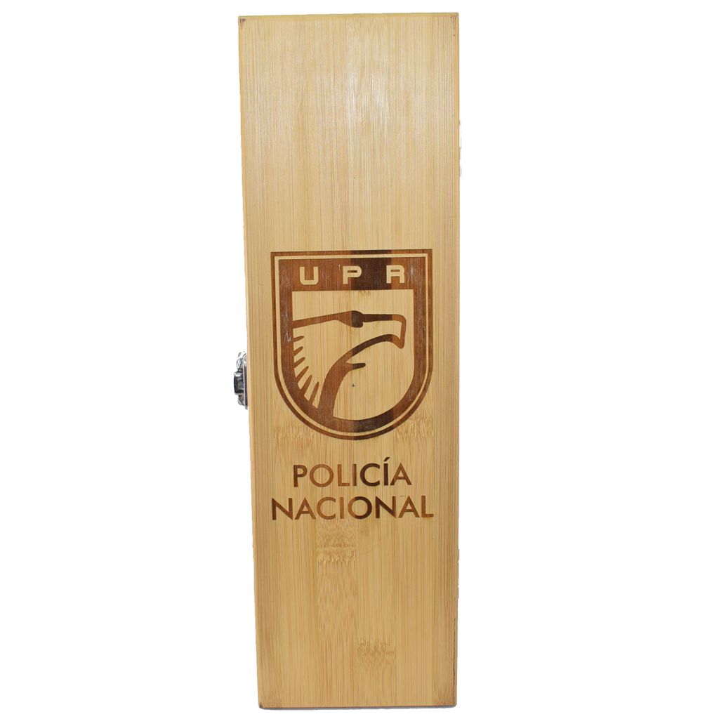 Caja de botella de vino personalizada