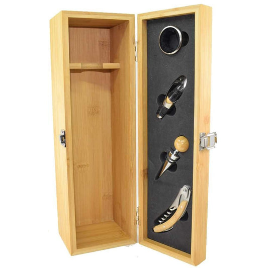 Caja de botella de vino personalizada