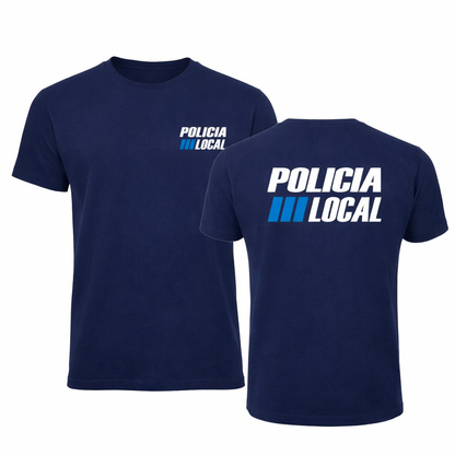 Camiseta Policía Local Algodón