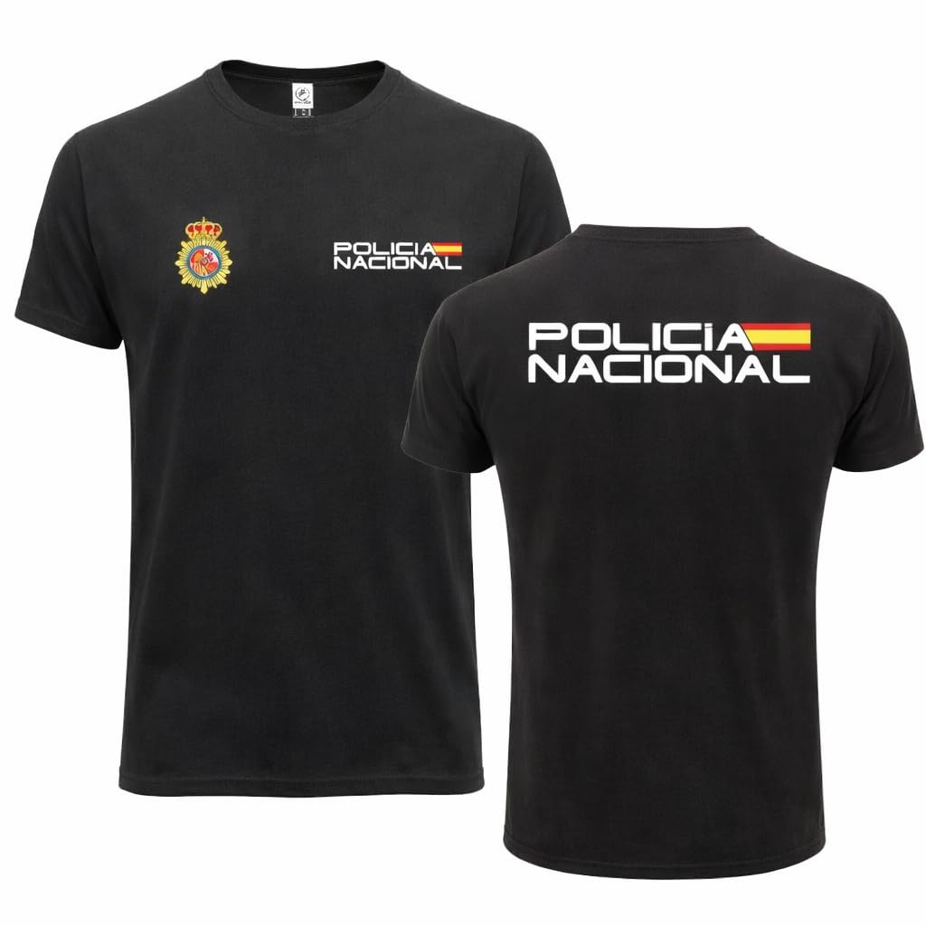 Camiseta Policía Nacional Algodón