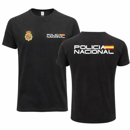 Camiseta Policía Nacional Algodón
