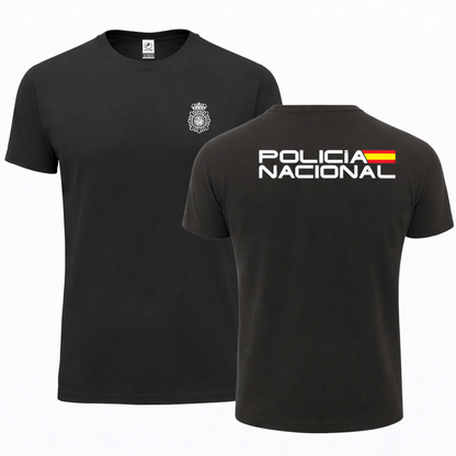 Camiseta Policía Nacional Algodón