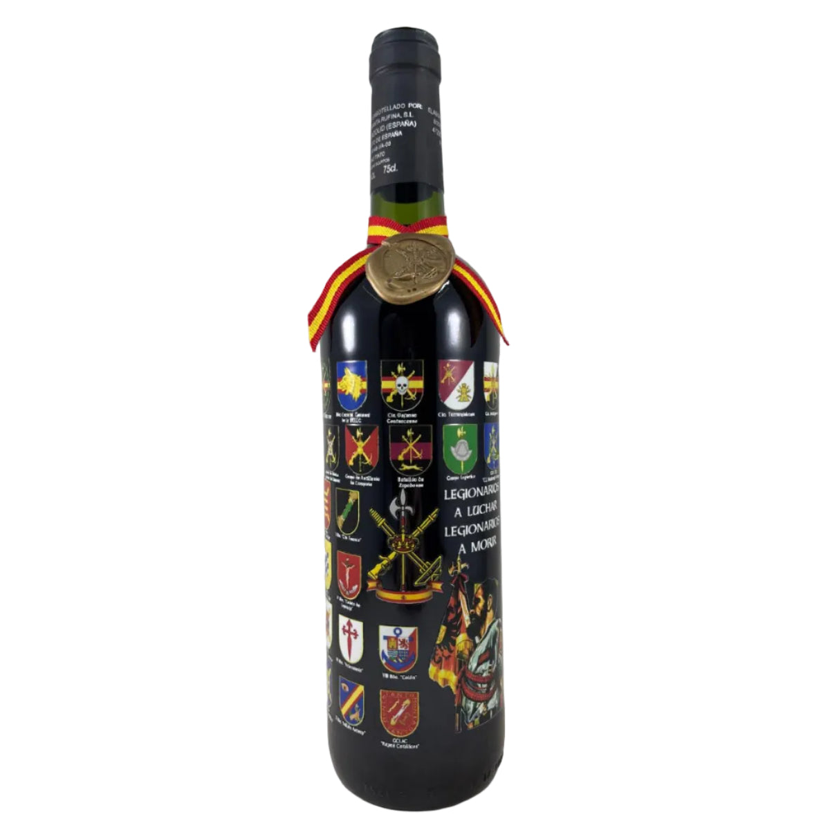 Botella Vino Legión Española