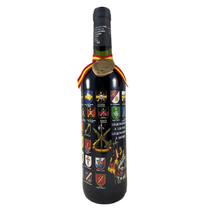 Botella Vino Legión Española