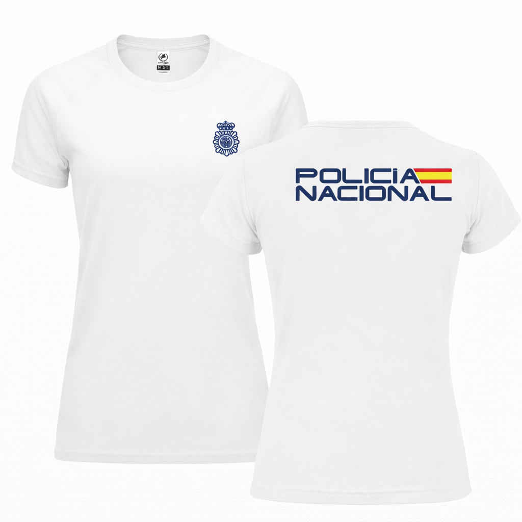 Camiseta Policía Nacional Algodón