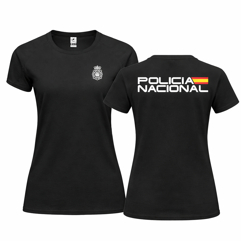 Camiseta Policía Nacional Algodón