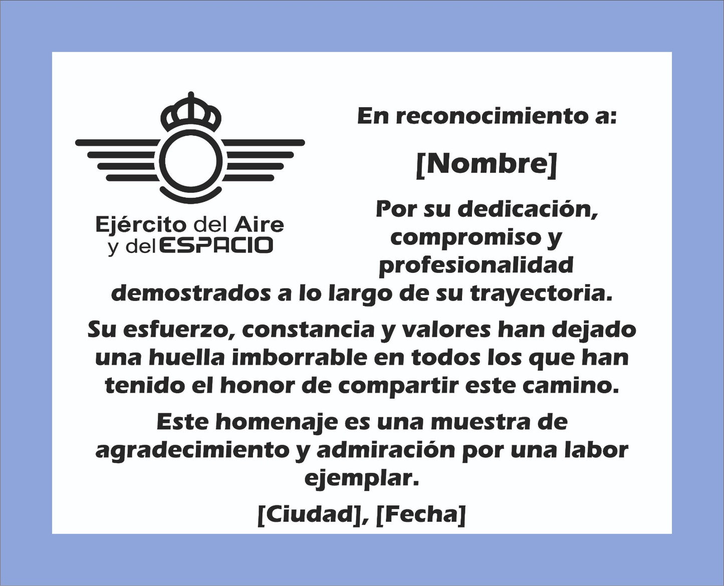 Placa Homenaje de Piedra Lacada