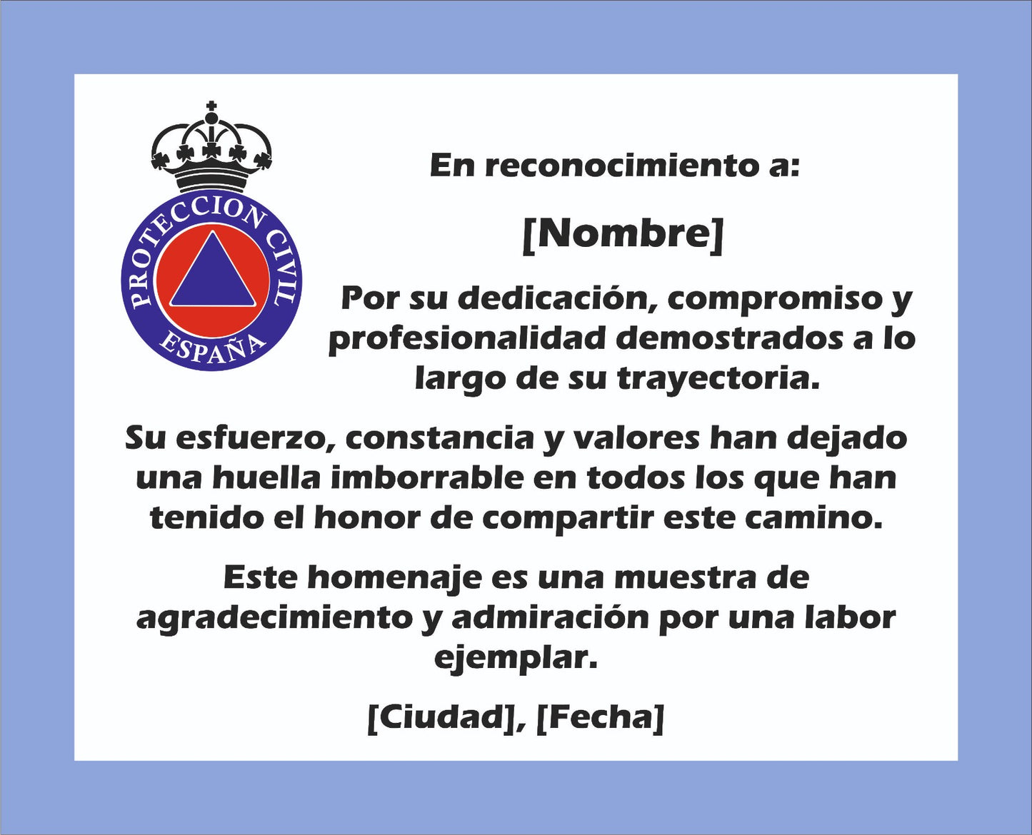 Placa Homenaje de Piedra Lacada