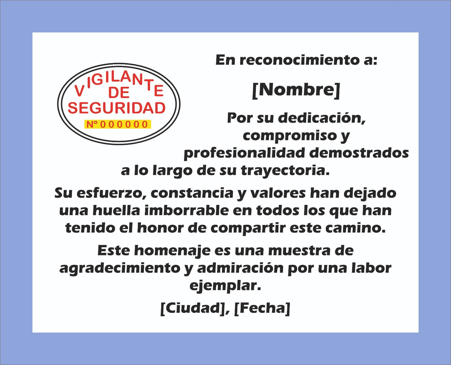 Placa Homenaje de Piedra Lacada