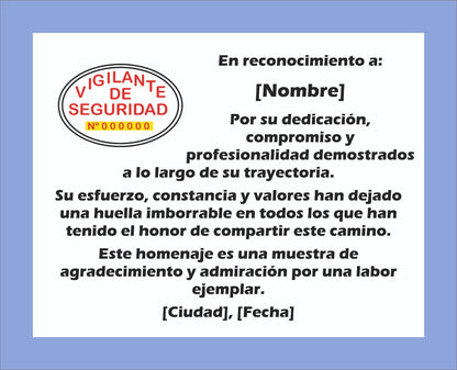 Placa Homenaje de Piedra Lacada